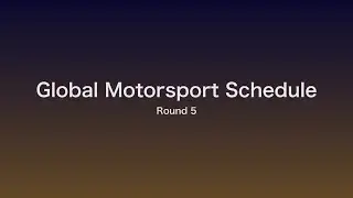 🏎️ Formula Regional Middle East Trophy & UAE4 Season Schedule | Global Motorsports Schedule Round 5