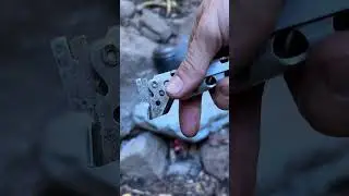 Rock rocket stove #survival #homestead #bushcraft #outdoors #selfsufficiency #DIY
