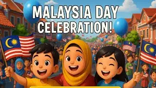 Malaysia Day Story for Kids 🇲🇾 | Unity, Culture & Friendship Celebration