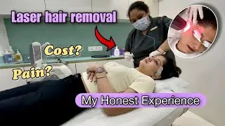 *HONEST* My Laser Hair Removal Journey✨ | Manasi Mau