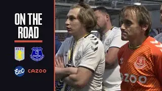 EVERTON IN THE COMMUNITY'S IMAGINE YOUR GOALS TEAM v ASTON VILLA! | ON THE ROAD SPECIAL WITH CAZOO!