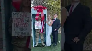Девушка вышла замуж, пока ее парень-военный был в отъезде!😳 #Шорты