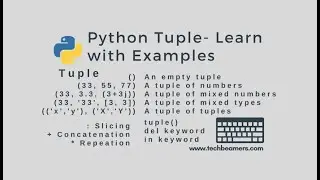 Tuple data type||Tuple in python||How to define Tuple with exam||Tuple data type for beginner