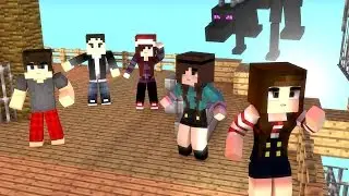 Minecraft: SALVEM AS BATATAS!! ft. Flokiis, M&aacute;rcio, Cah e Max | Dragons