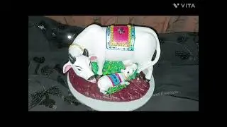 Recreate old cow statue.    #diy #Recreate #upcycle #oldtonew #cowdecor #gayyaa