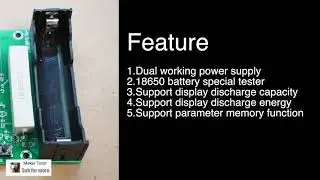 How to use Battery Capacity Tester XH-M240