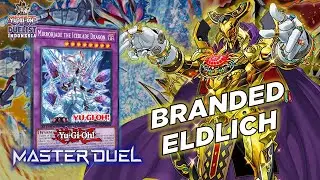 GOLDEN BOI IS BACK!! DECK BRANDED ELDLICH YU-GI-OH! MASTER DUEL!!