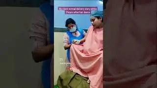 my client normal delivery story within 3 hours after her dance,glad to be part of parents journey .