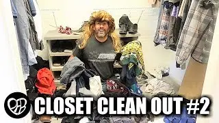 EXTREME CLOSET CLEAN OUT | Decluttering and Organizing MY ENTIRE MESSY CLOSET | Closet Declutter