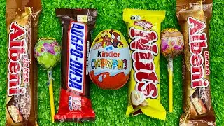 🍫 Kinder, Albeni, Nuts & Chupa Chups — Sweet ASMR Mukbang 😍