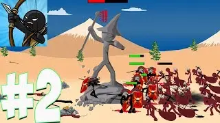Stick War Legacy - Gameplay Walkthrough Part 2 - Campaing Insane (iOs,android)