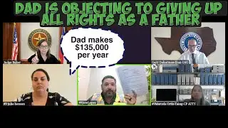 Dad Is Objecting to Giving Up All Rights as a Father | $1800 Monthly Child Support