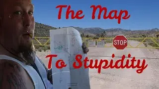 At Area 51's Front Gate - Camo Dudes Waited For Us...