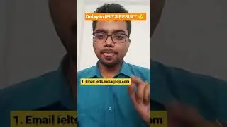 DELAYED IN IELTS RESULT 2022 🔥 what to do next? #ielts #canada #resultdelay by Ganesh Prajapati ✌️