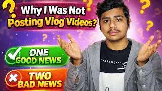 Why I Was Not Posting Vlogs?| One Good New & Two Bad News | Health Issues, Sprained Leg #mrkpvlogger