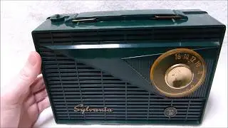 Транзисторный радиоприёмник Sylvania модели 3203GR (1958, США)