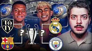 ‏جبت كل لاعبين فريق السنة وتحديتهم يحققوا دوري أبطال أوروبا 🔥