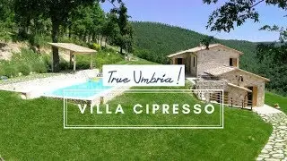VILLA CIPRESSO - Holiday villa rental Umbria Italy