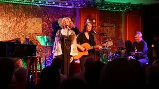 Carole Dumas and  Paula Janis of The Magic Garden live at 54 Below NYC Carole's 