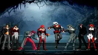 [KOF Mugen] Iori Yagami Team vs Element Team
