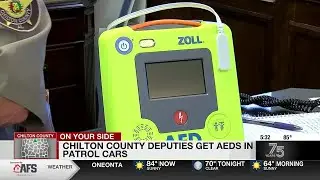 Chilton County deputies  get AEDs in patrol cars