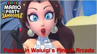 Super Mario Party Jamboree: Pauline in Waluigi's Pinball Arcade