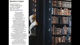 Business Attorney Jeremy Eveland 17 N State St Lindon UT 84042 801-613-1472