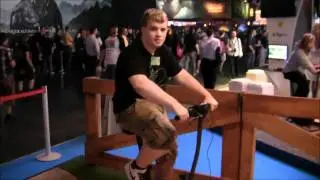 ChrisTheDodo auf dem Cyberbike / GamesCom 2011 in K&ouml;ln