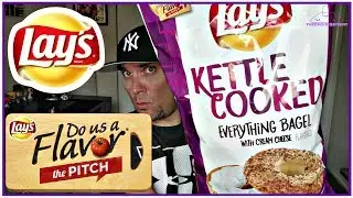LAY'S&reg; KETTLE COOKED EVERYTHING BAGEL WITH CREAM CHEESE REVIEW | DO US A FLAVOR CONTEST