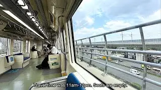 GO by LRT ( Light Rail Transit ) JABODEBEK Bekasi Line Station From Ciliwung MT HARYONO to CIKUNIR 1