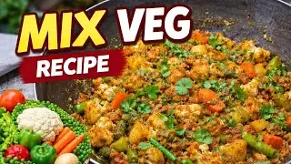 Hotel Style Mix Veg Sabzi Recipe | Easy & Tasty Complete meal #mixveg #youtube