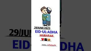 EID-UL-ADHA Mubarak status 2023|| InstagramtrandingEID-UL-ADHA Mubarak status 2023#eidmubarak #short
