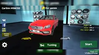 CarSim M5&C63 Update And Change Colors (2 Cars Set)
