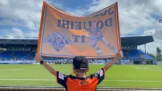 2023 NRL Pre season challenge Tigers v Raiders Belmore Sports Ground Sunday 19th Feb