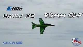 E-Flite Havoc XE 80mm EDF rc plane very fast