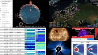 ☀️Solar Activity & 🌎 Earthquakes and ✈️ SkyGlass Aircraft Tracking App