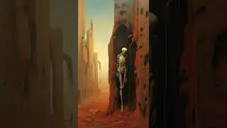 Endless Desert of Crawling Flesh 4 | AI Nightmare Art  #nightmare #ai #nightmareart