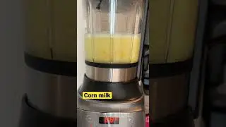 Corn milk TEFAL Hot & Cold Blender 🌽🌽🌽