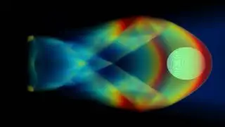 Mach 3 Flow Past Sphere