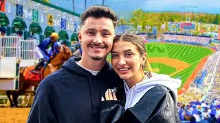 TWO DATES IN ONE DAY (Horse Racing & Dodgers Game)