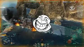 Montana Roll OVER floor laughing | World of Warships