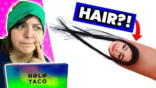 I Try doing WEIRD Nail Art w/ Simply Nailogical Multichrome Holo Taco review