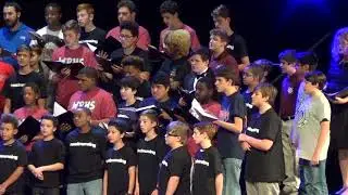 Houston County Choral Extravaganza 2018 &ndash; #RealMenSing, a combined choir of all male singers
