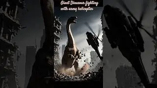 #entertainment#viral #giant Dinasour fighting with army