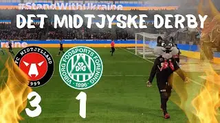 DET MIDTJYSKE DERBY🔥 - Highlights and atmosphere ⚽️