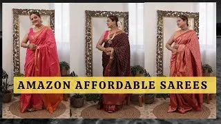 ДОСТУПНЫЕ СВАДЕБНЫЕ САРИ НА AMAZON | GoGlam