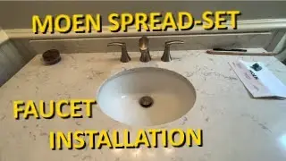 Moen Lavatory Faucet and Drain Installation
