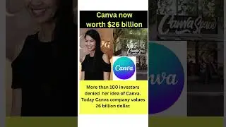 Canva now worth 26 billion dollar #canva #canvatutorial #canvadesign #canvatips #melanieperkins