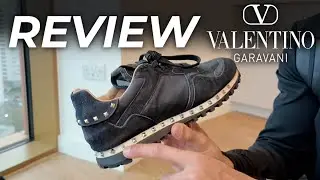Black Valentino Valentino Rockrunner Studded Sole Trainers Review - After years! - UK