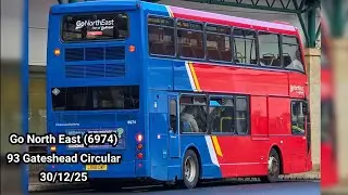 Thrashy! Go North East Optare Olympus Trident2 Cummins ISBe 6.7L/ZF LX58 CWP (6974)